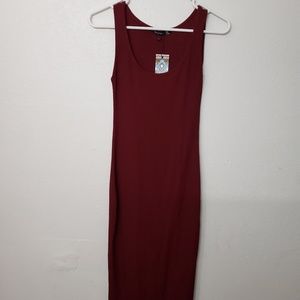 Sleeveless midi dress